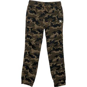 Hurley Boy's Performance Cotton Twill Jogger Green Camo